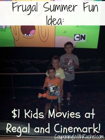 $1 kids movies at regal or cinemark